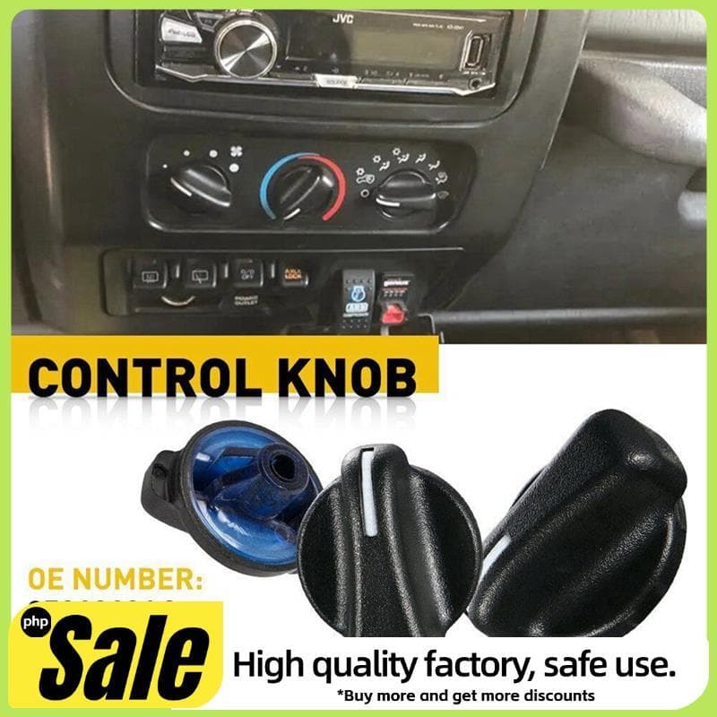 3 Pçs Botões Do Interruptor De Controle Clima Carro Dials Capa Para 1999-2005 1EJ51BD1AA