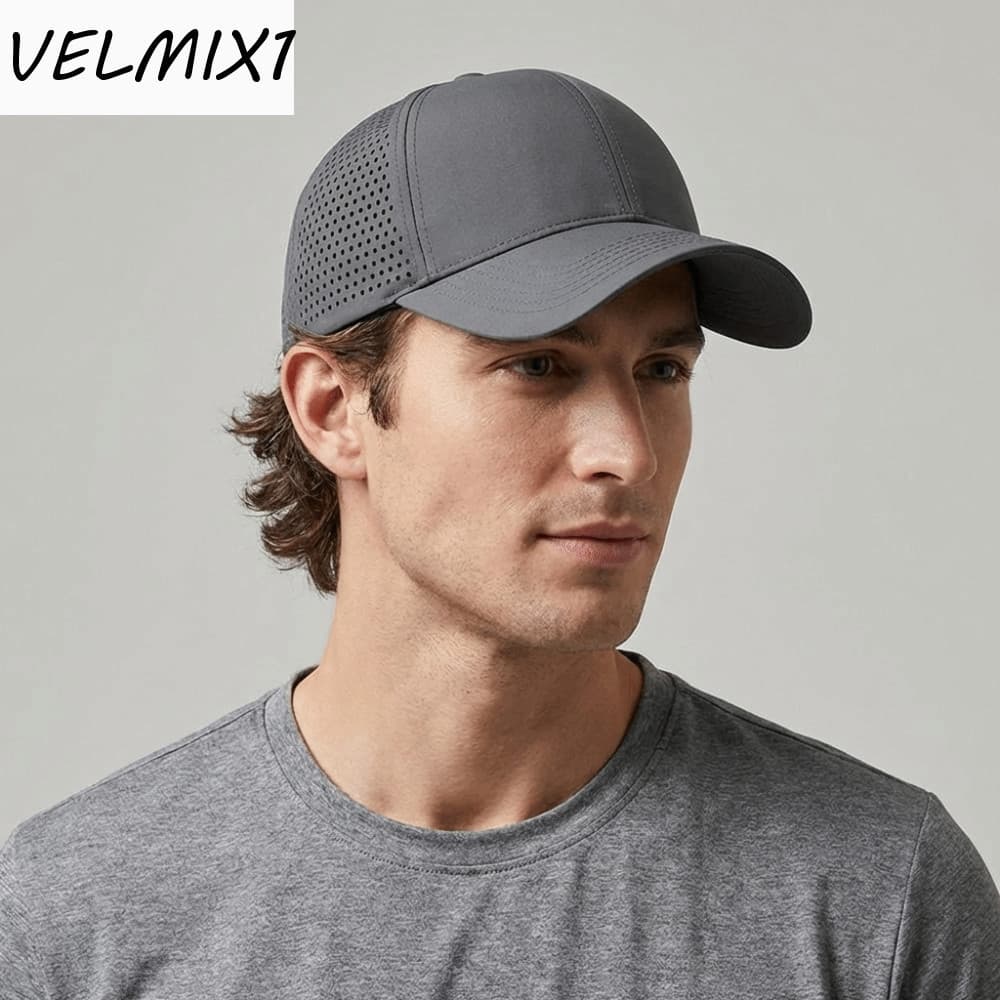 Chapéu De Sol Ao Ar Livre VELMIX1 , Boné De Beisebol De Malha Fina Ajustável , Bonés Esportivos De Proteção UV Respiráve