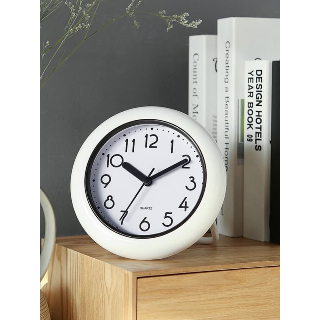 Relógio de parede sala estar casa simples e moderno relógio quartzo moda único mudo à prova dwaterproof água criativo va