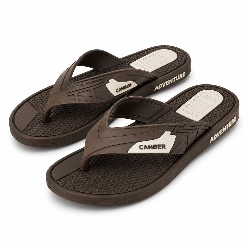Chinelo Masculino Canber Adventure Confortável Tiras Largas