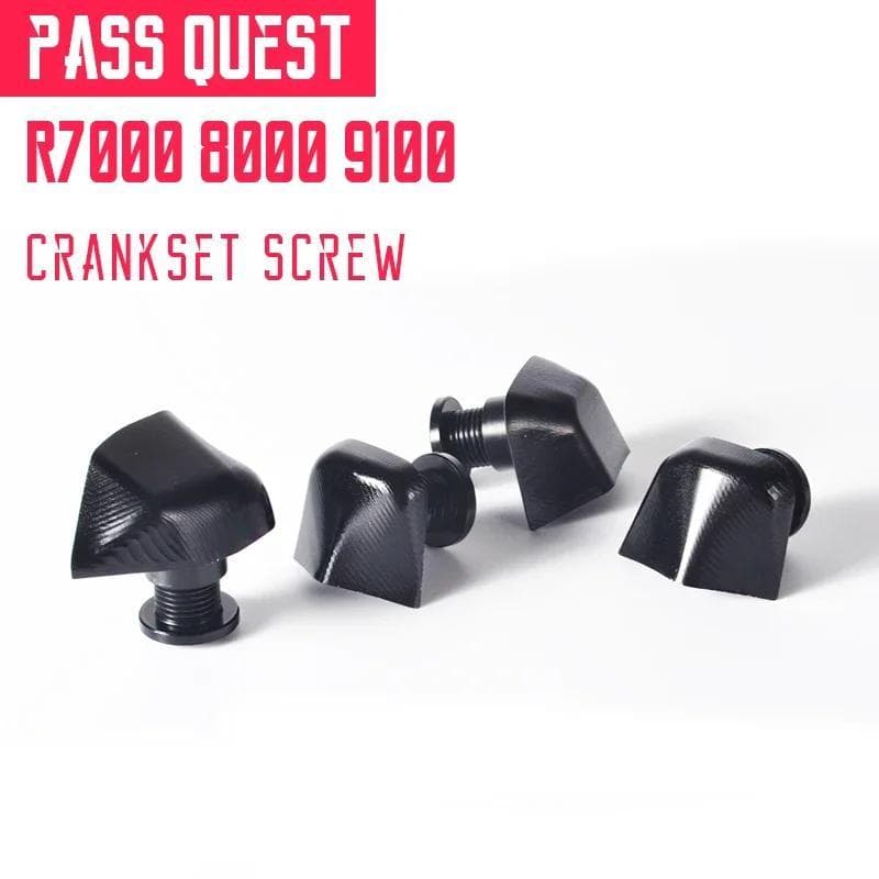 Pass Quest Chainring Parafusos Liga 7075 Porcas Para UT R7000 R7100 R8000 R9100 R9200 DU R8100