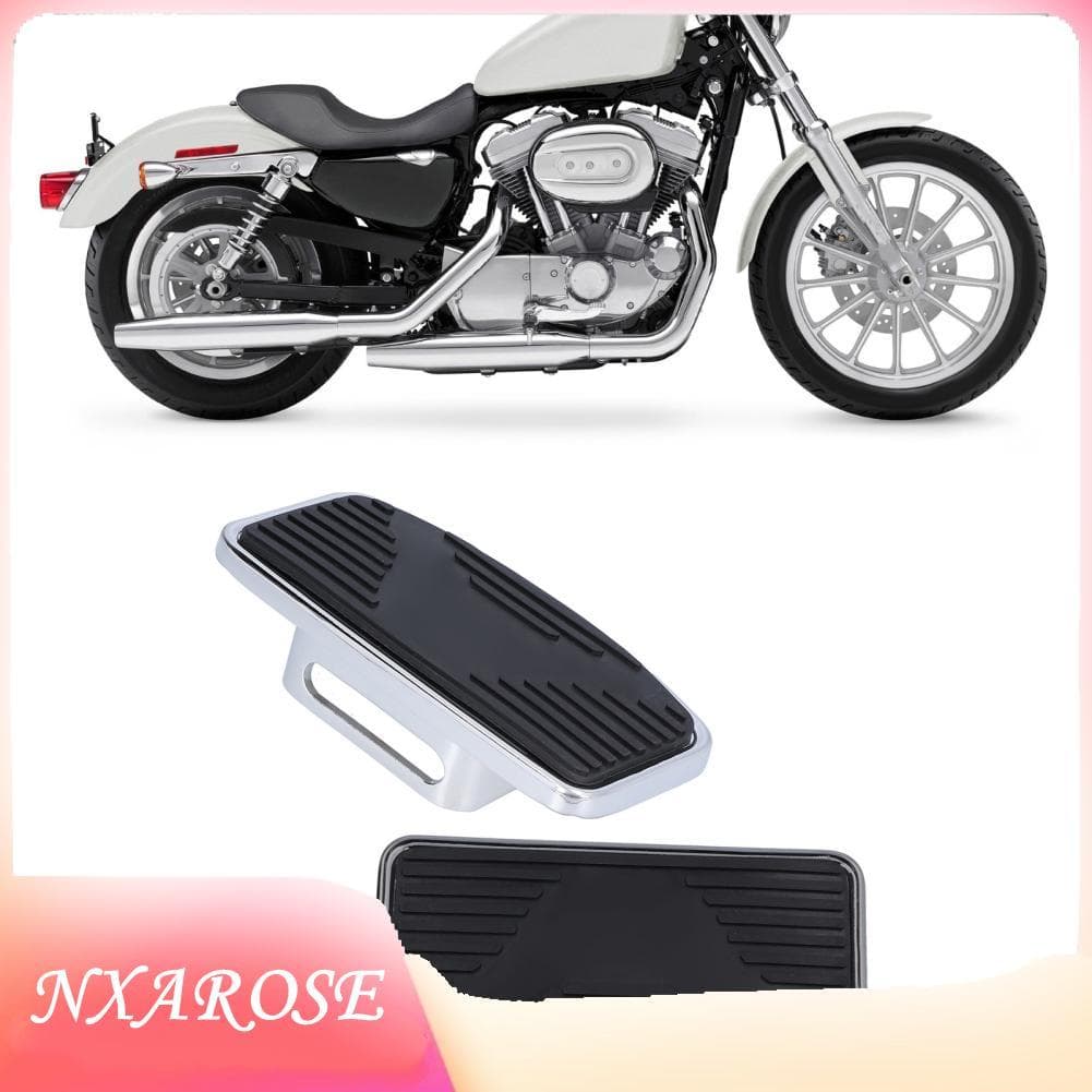 Nxarose Par de estribos traseiros para motocicleta Aramox, par de apoios para os pés largos ajustáveis ​​do passageiro,