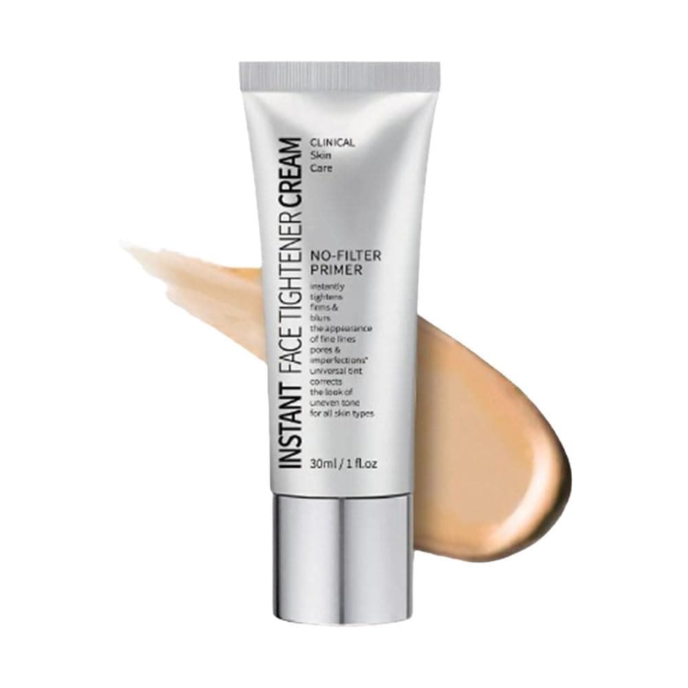 Primer Firmador Facial Sem Filtro, Primer Firmador Instantâneo Sem Filtro, Primer Firmador de Pele para Maquiagem Facial