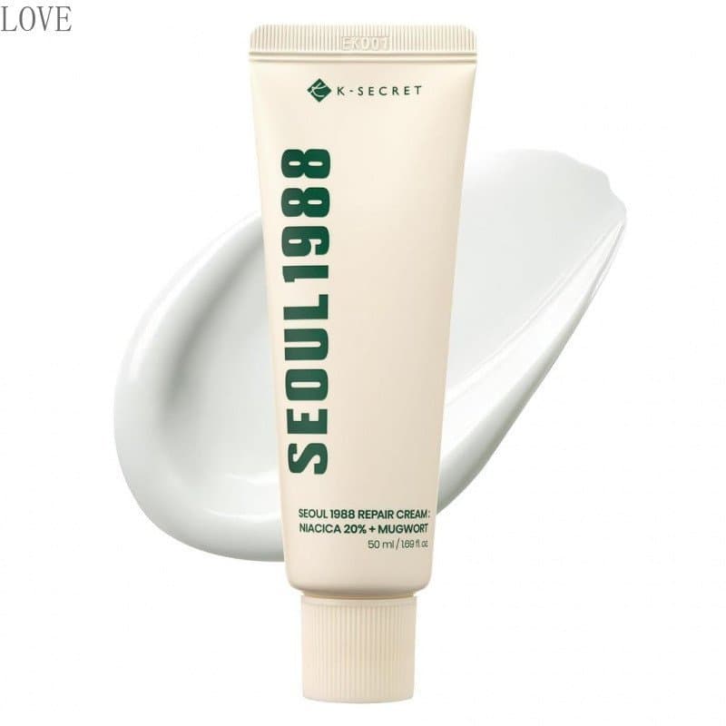 K-SECRET SEOUL 1988 Creme Reparador - Creme Hidratante Calmante com Niacinamida e Centella Asiática |       Creme Hidrat