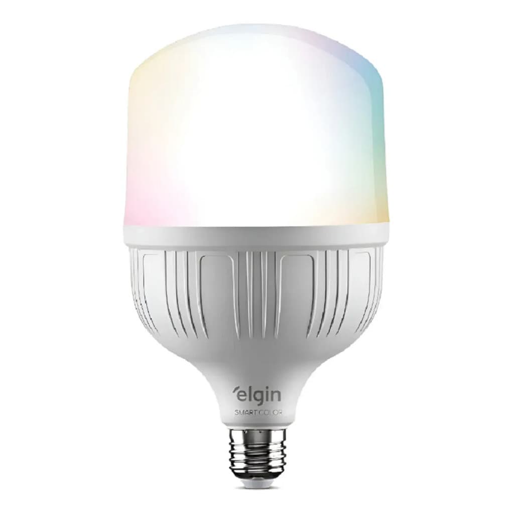 Lâmpada Inteligente Led Bulbo 20w Rgb Smart Color - Elgin