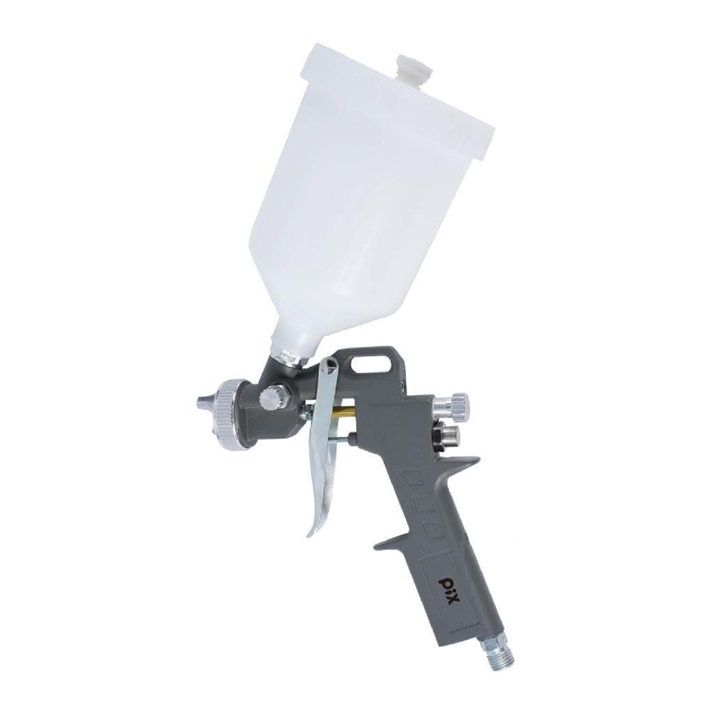 Pistola Pintura 600ml Bicos 1.2mm 1.5mm 1.8mm Gravidade Aço