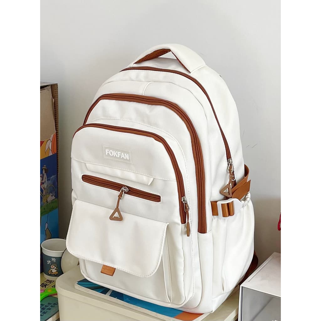 Mochila de Alto Valor, Mochila Estilo Japonês, Mochila de Estilo Fresco, Mochila para o Ensino Médio, Mochila de Grande