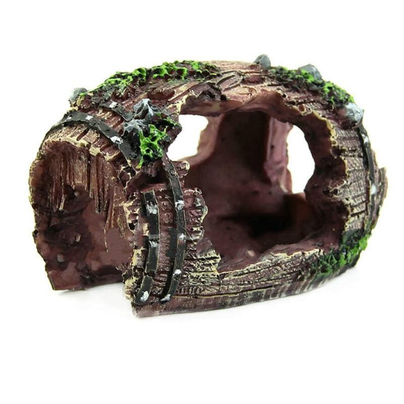 Resina Artificial Decoração Para Aquário Tanque De Peixes Caverna Ornamento