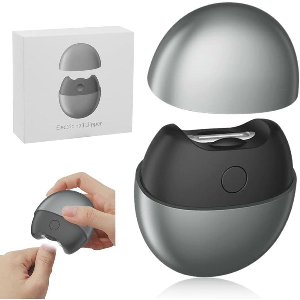 Cortador de Unhas Elétrico, Aparador de Unhas Elétrico Automático Sem Fio | Lixa de Unhas Aprimorada, Cortador de