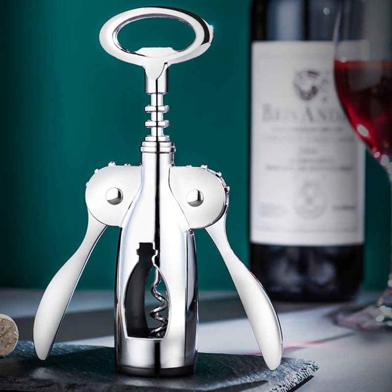 Abridor de garrafas de vinho para uso doméstico, saca-rolhas multifuncional, abridor de vinho e cerveja, conjunto de abr