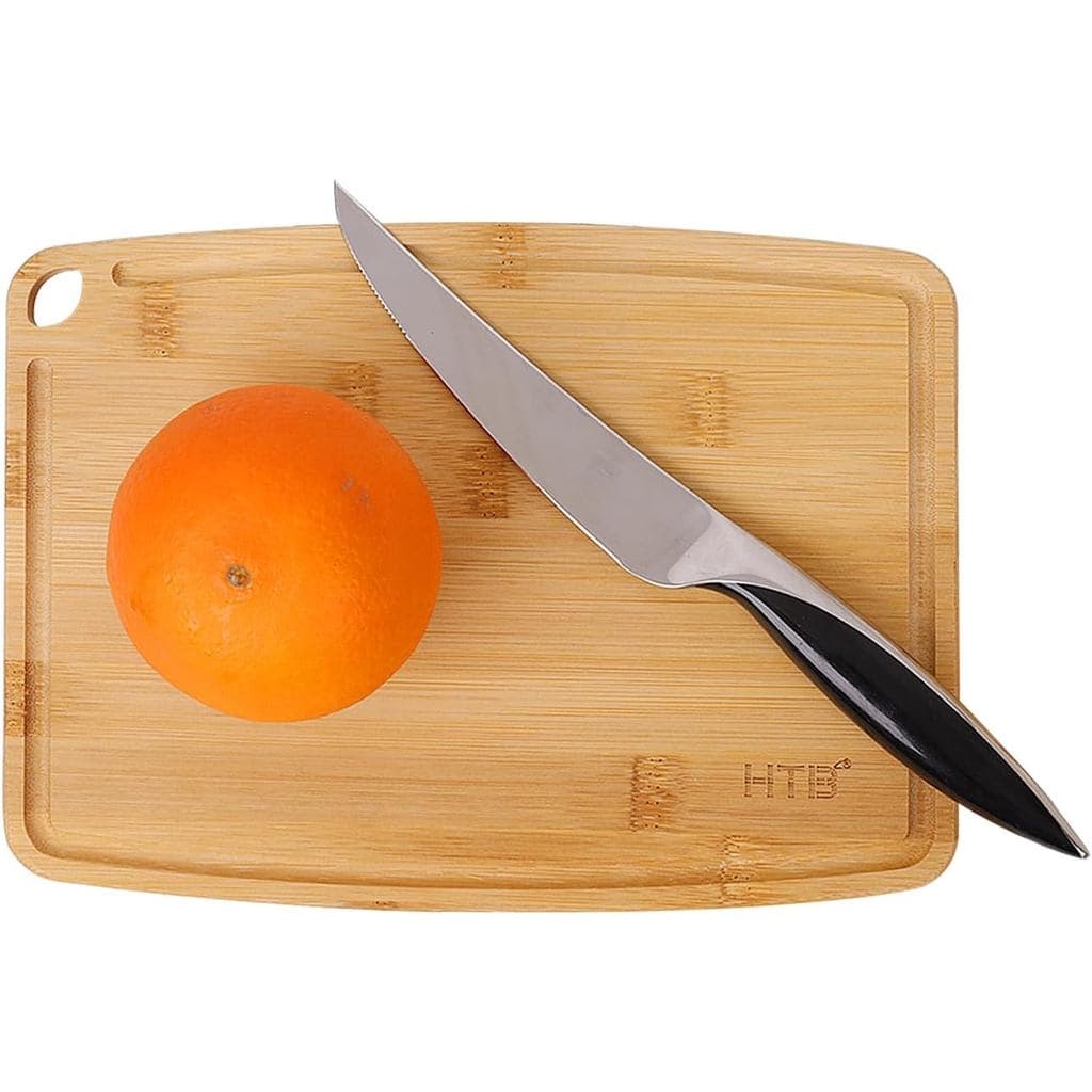 Tábua de Corte de Bambu HTB para Cozinha, Tábua de Corte de Madeira Mini 1PCS |   Leve, Sólido, Pequeno, Bambu, Tábuas d