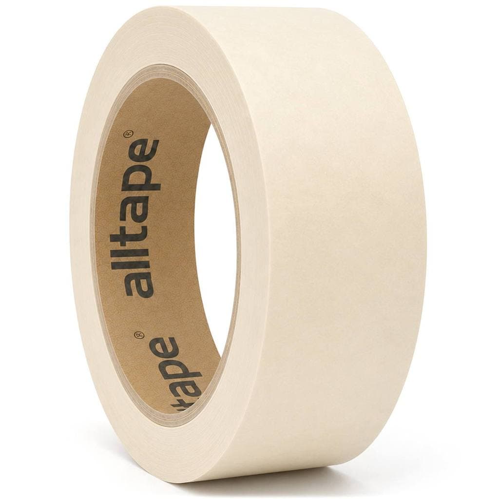 Fita Crepe 48mm x 50m 1 Rolo para Embalagens Pinturas Fixações Trabalhos Escolares Alltape SK710