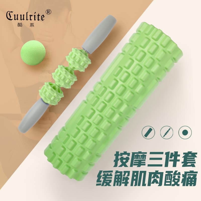 Rolo de espuma relaxante muscular fogão ferramenta útil rolo de massagem de panturrilha Fitness Mace Yoga coluna assistê