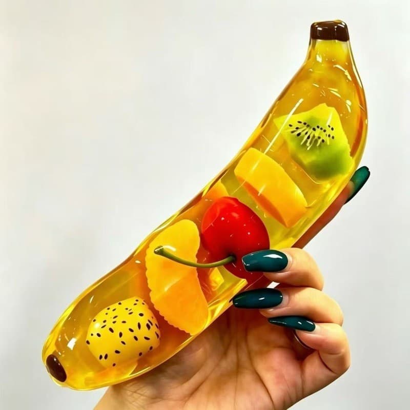 Bonito Fruta Maltose Preenchido Brinquedo Mole TPR Macio Deformável Squeeze Recuperação Lenta Alívio Do Estresse Brinque
