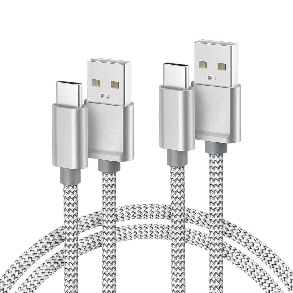 Cabo de carregamento Basesailorfor1716ProMax, cabo de dados USB para USB-C de 2 metros/2 unidades, cabo de alimentação T