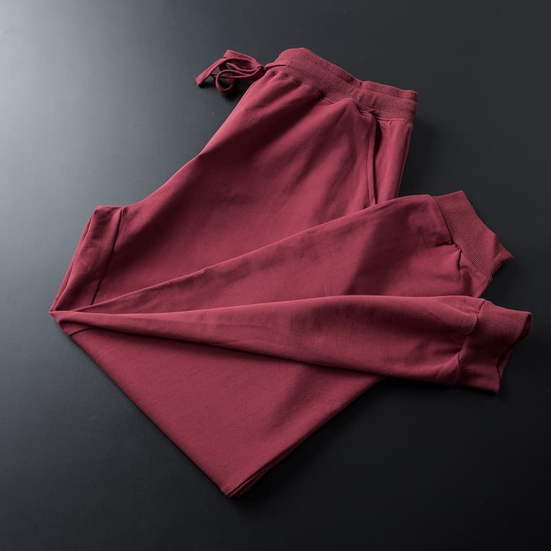 Fatty Plus Size calças masculinas de alta elasticidade mais magro olhar cordão Leggings masculino primavera outono calça