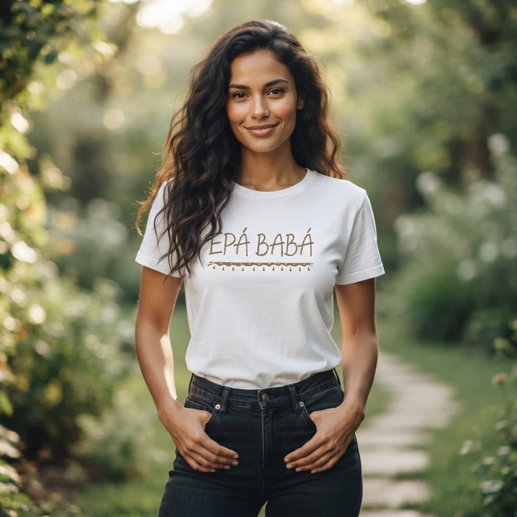 Camiseta Oxála Saudação Camisa Orixá Umbanda Candomblé Unissex EpaBABA