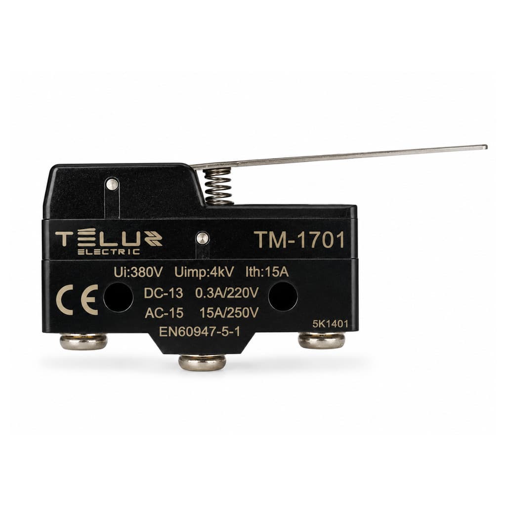 Interruptor Chave Micro Switch Com Haste Longa 15a Teluz