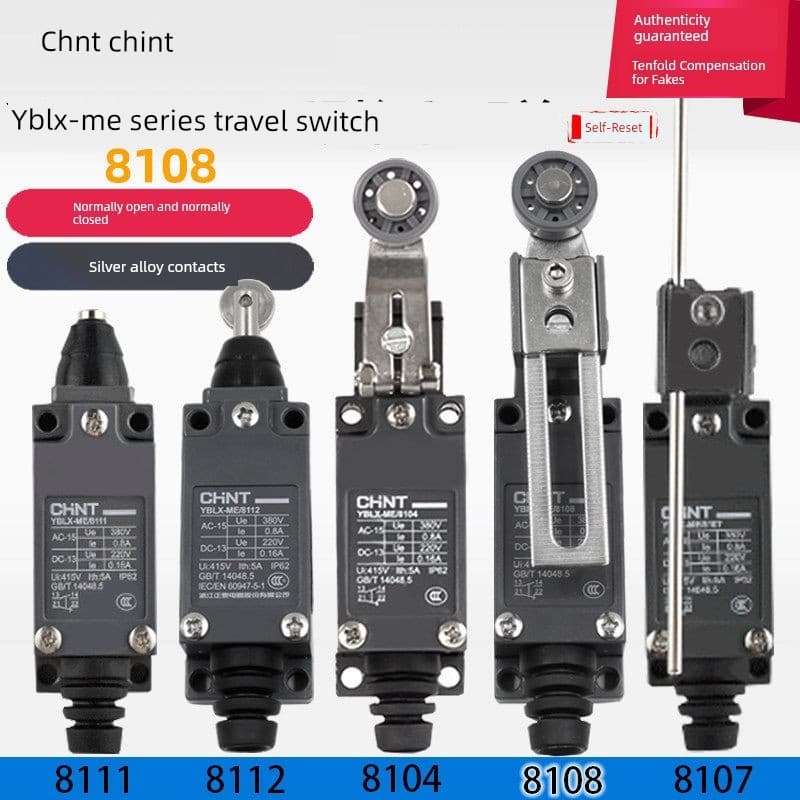 Microinterruptor de limite de interruptor de viagem Zhengtai YBLX-ME8108 8104 8101 8111 8107 8112