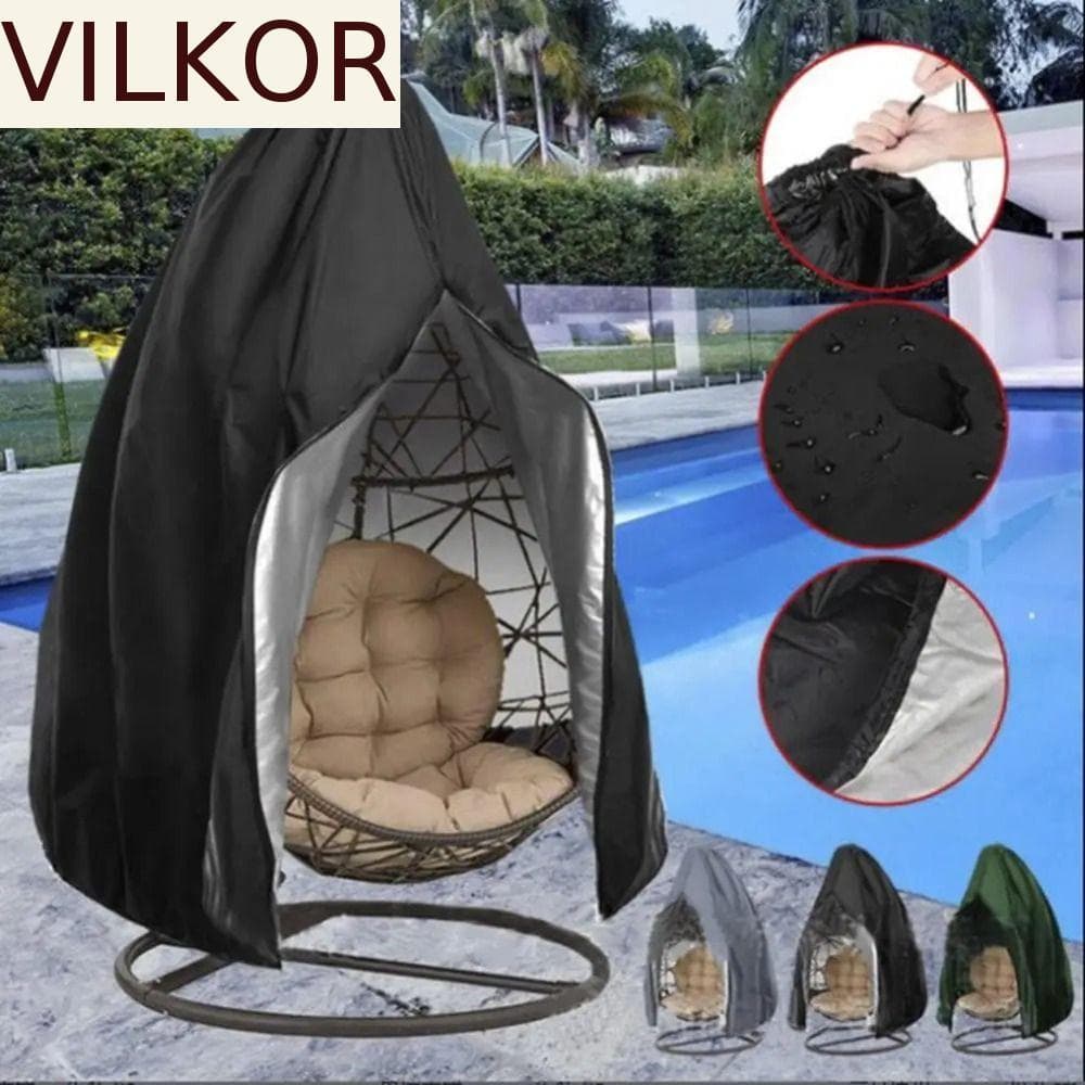 Capa Protetora Para Cadeira De Balanço VILKOR , Capas Impermeáveis Cadeiras De Ovos Suspensas Anti UV , Antipoeira Móvei