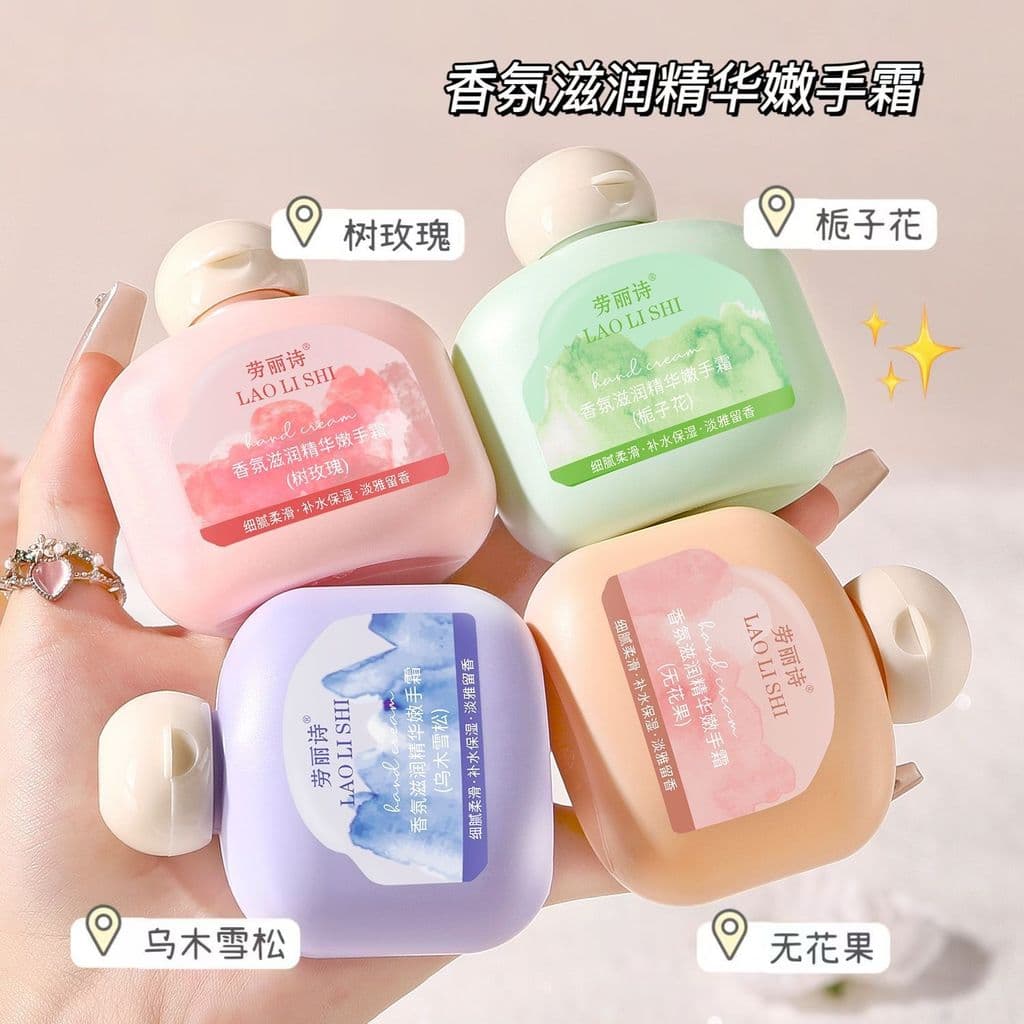 Chubby Dun Fragrância Creme para as Mãos Hidratante Hidratante Hidratante Seco Rachado Fragrância de Longa Duração Refre