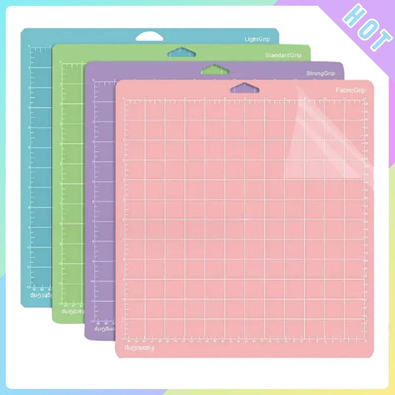 < DK > 1 PC Máquina De Gravura Placa Base Tapete De Corte Para Cricut Com Tapetes Adesivos De Pvc 30x30cm