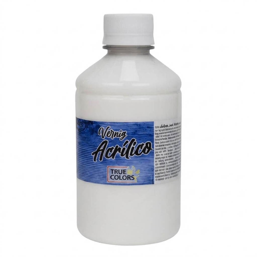 Verniz Acrílico Brilhante Base Água 500ml True Colors