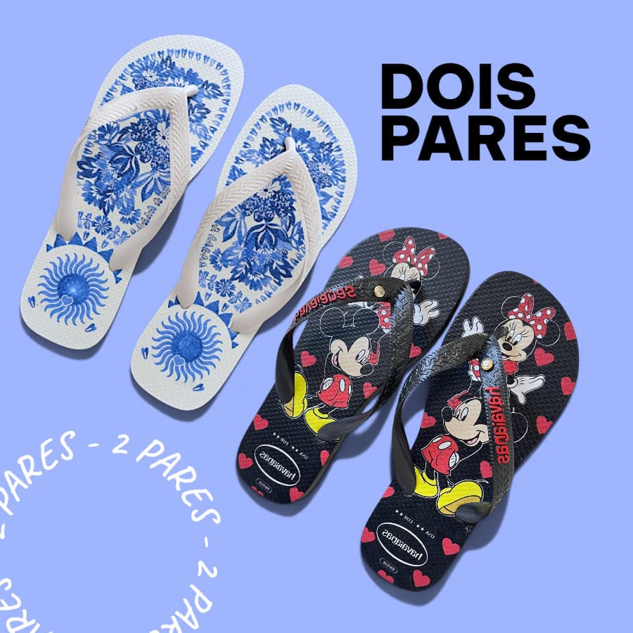 Sandália Chinela 2 Prs Yatto Sandals Colorido Estampado Floral Chinelo de Dedo