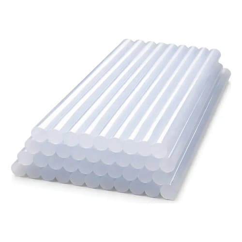Cola Quente Bastao De Silicone Grosso 11mm Pacote 1kg Refil Transparente