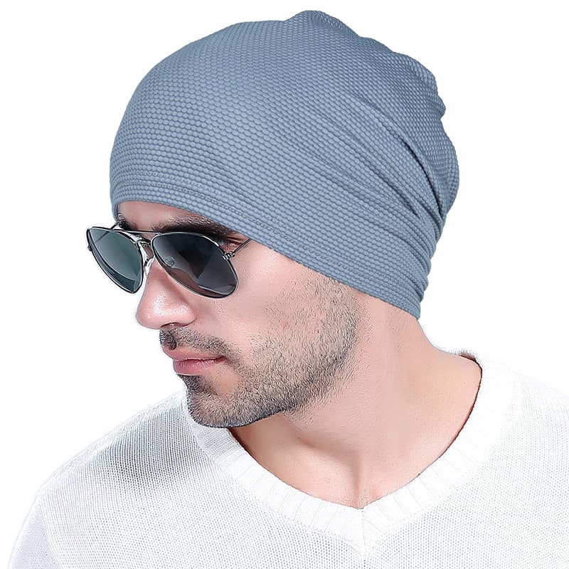 Chapéu masculino verão única camada cabeça boné cor sólida simples pulôver boné esportes ao ar livre correndo elástico l