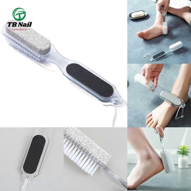 TB-Nail 4 Em 1 Escova Para Pés Purificador De Massagem Escovas Remover Cuidados Com A Pele Morta .