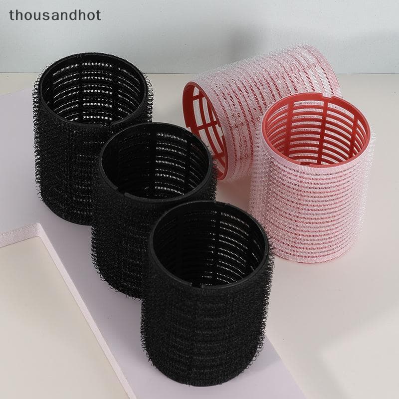Conjunto De Rolo De Cabelo 3 Pçs Auto Aperto Modelador Sem Calor Tamanho Diferente-Adesivo Curling Ferramenta De Estilo