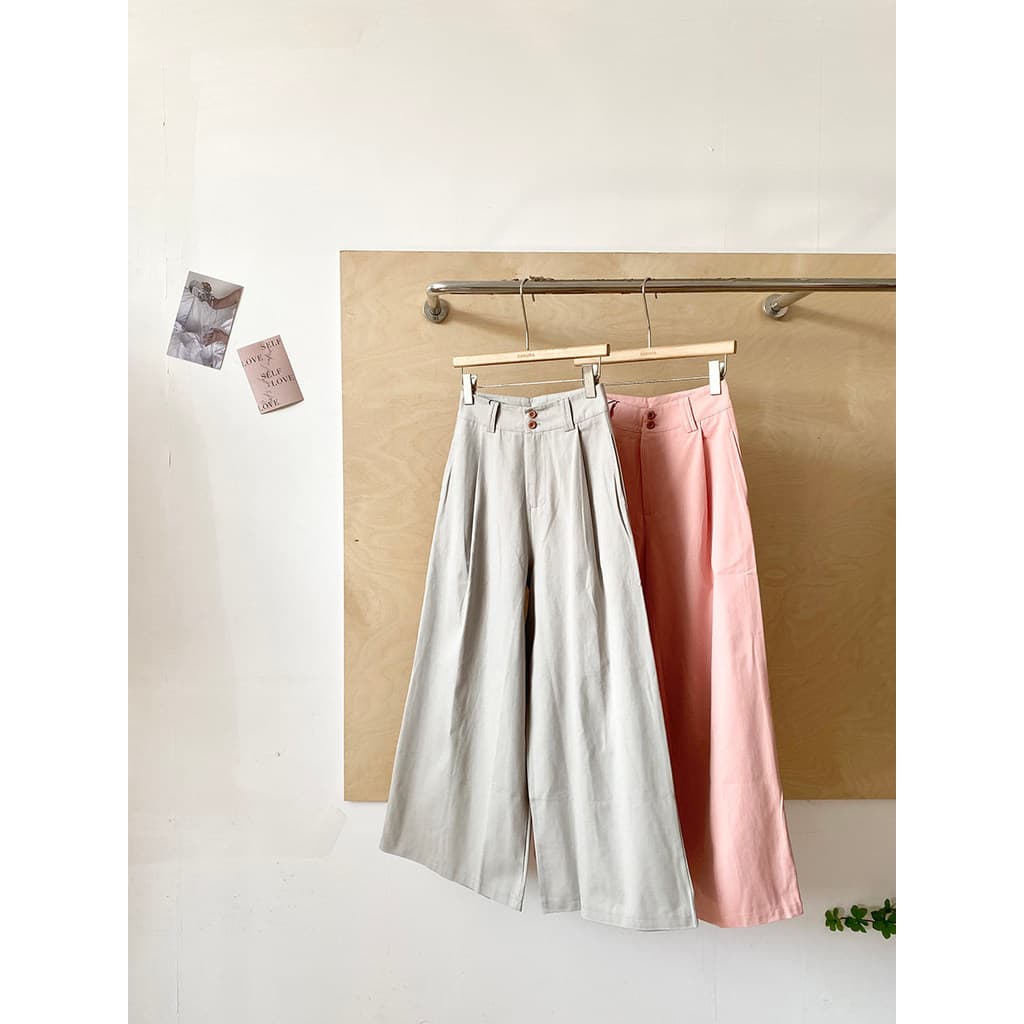 50% de desconto Oferta especial ~ Versão coreana moda chique All-Match simples calças casuais femininas cintura alta mai