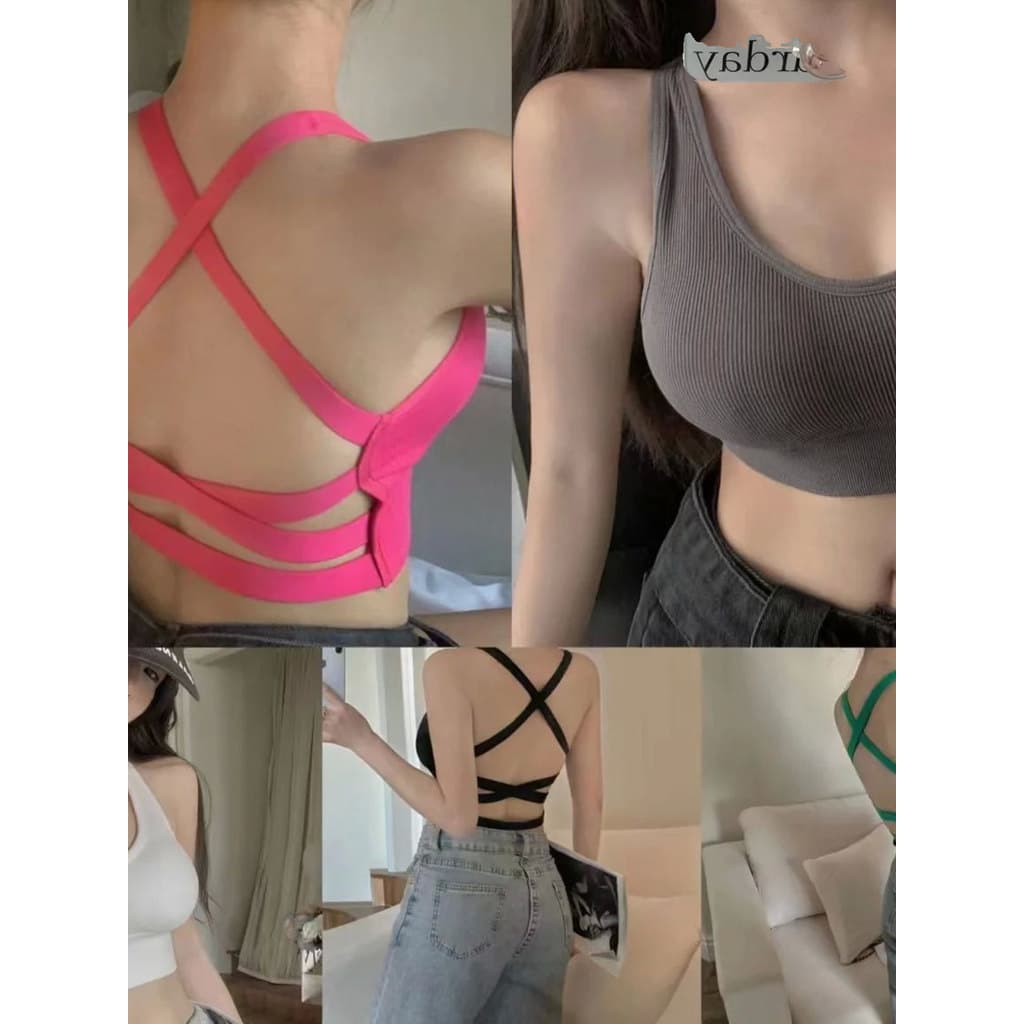 Roupa Íntima Com Alça No Peito Cruzada Nas Costas