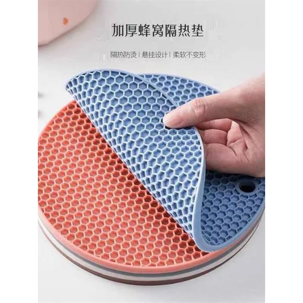 Almofada de isolamento de Silicone mesa de jantar Anti-escaldante aquecimento doméstico coaster mesa de jantar esteira d