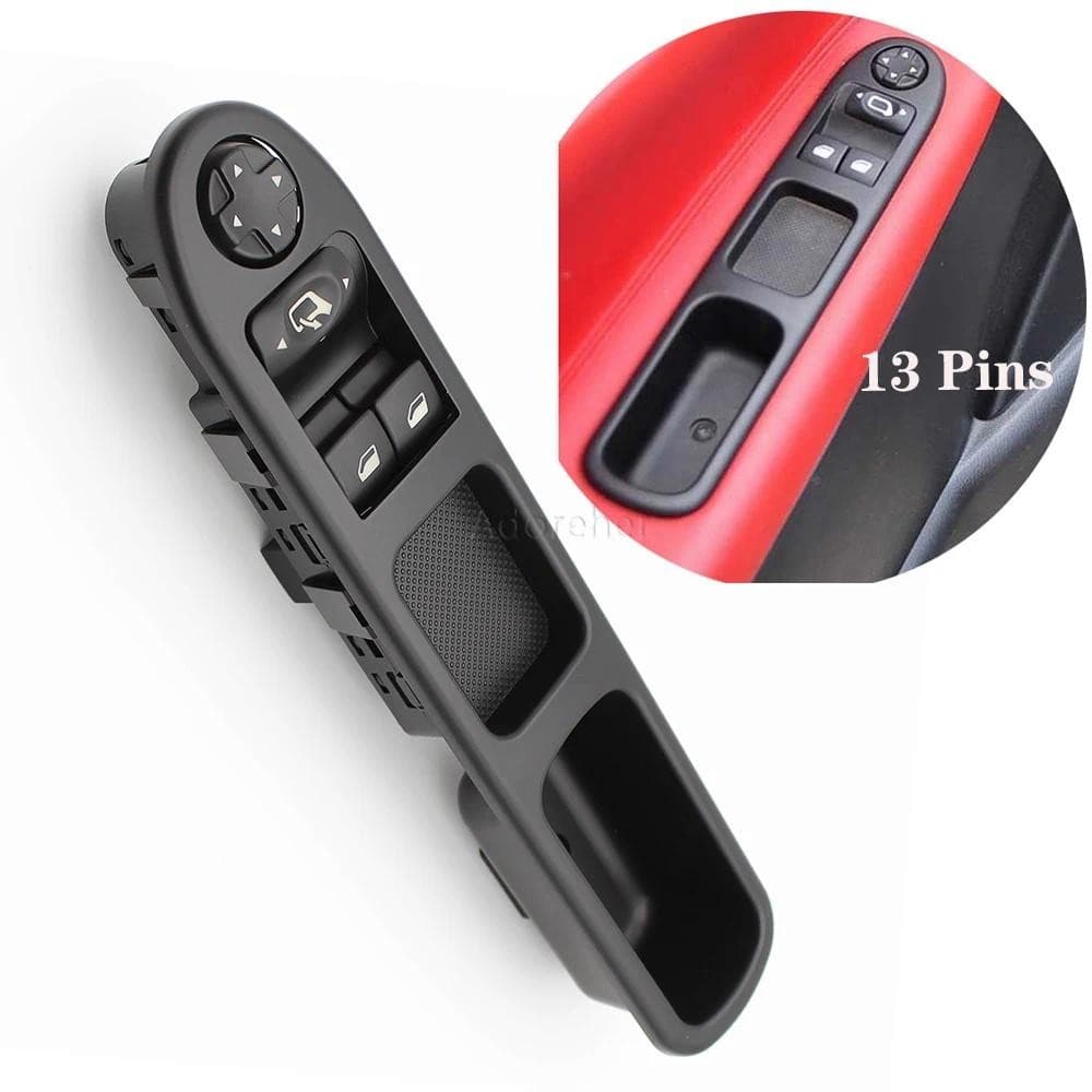 Alto Desempenho Para PEUGEOT 207 CC SW Interruptor De Janela Elétrica Botão Elevador Vidro 6554 . Peças QAauto Decoração