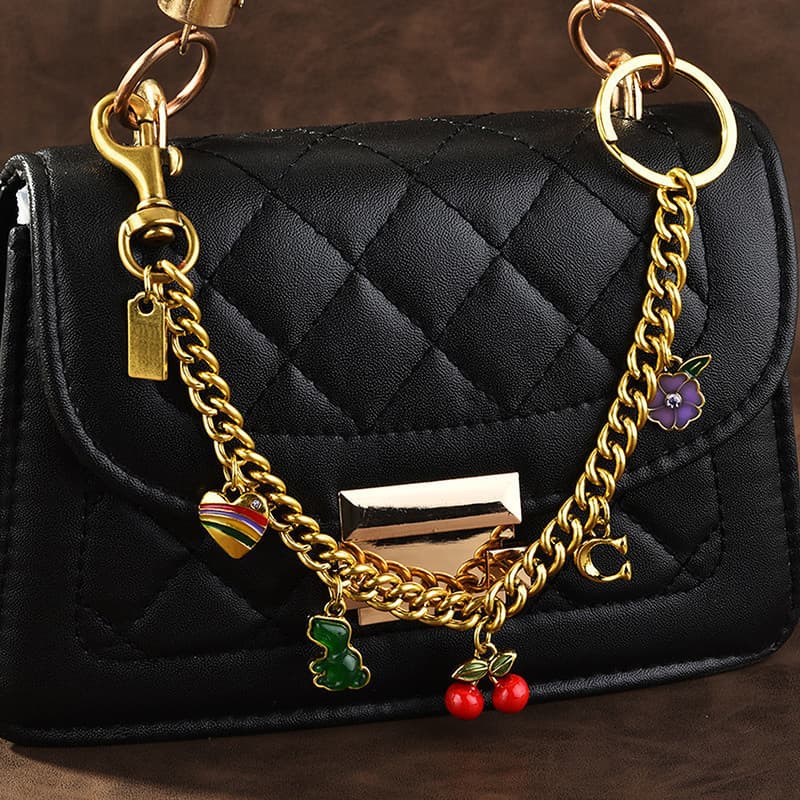 sutiska Alça De Corrente De Bolsa De Metal , Substituição , Ombro , Pingente , Ornamentos BR