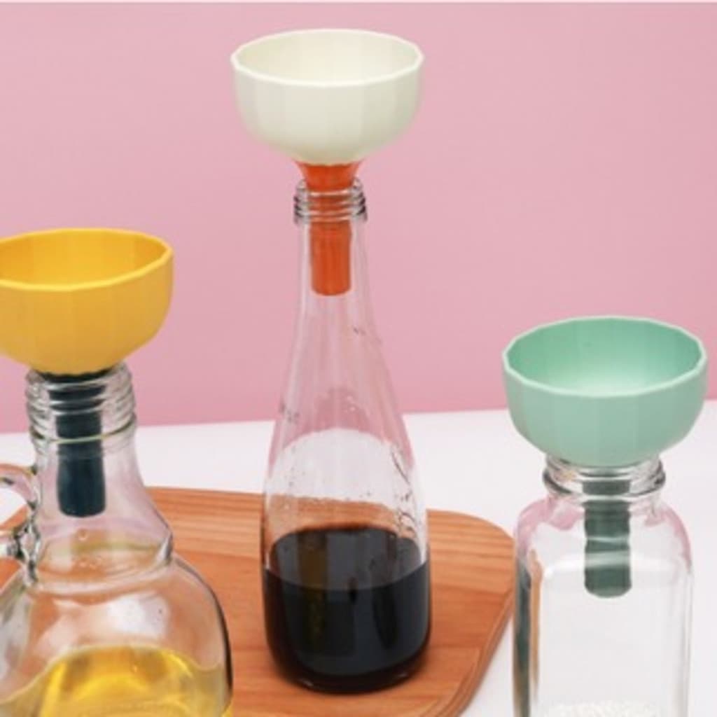 Mini Funil Forma Silicone C/ Duas Funções (SA3100)