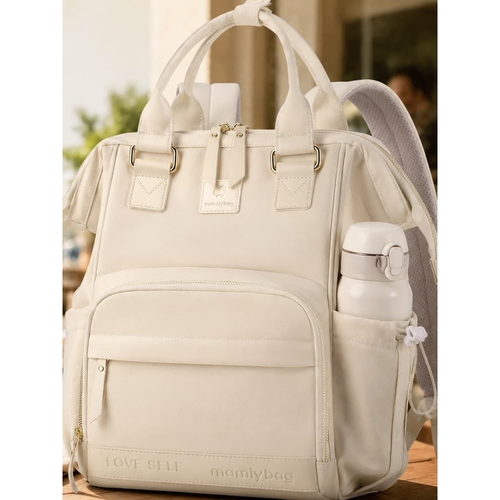 Bolsa alemã para mamãe, moda à prova d'água, grande capacidade, multifuncional, bolsa para mamãe, armazenamento, mochila