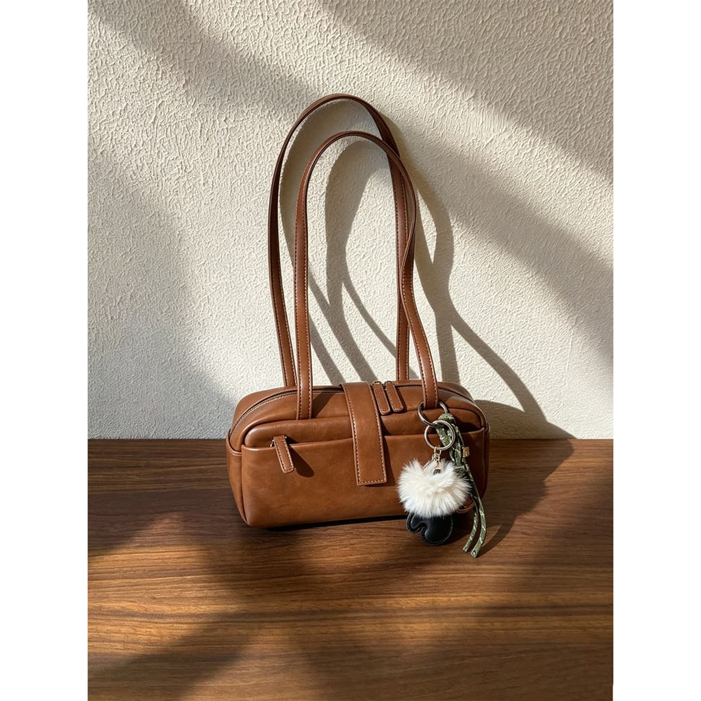 Bolsa feminina Popular de verão Casual retrô linho cor combinando nas axilas 2026 novo estilo bolsa de ombro de grande c