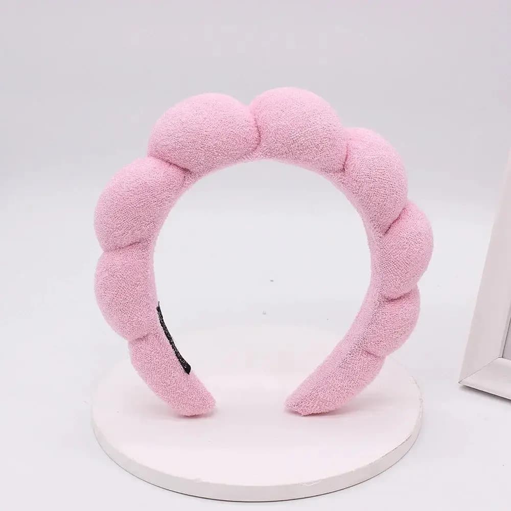 Tiara Nuvem Blogueira Para Skincare Maquiagem Faixa Cabelo