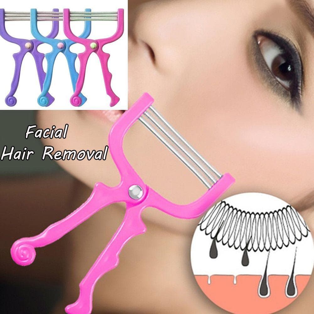 Removedor De Pêlos Faciais Ferramentas De Beleza Seguro Portátil Remoção Corporais Depilador Facial Útil
