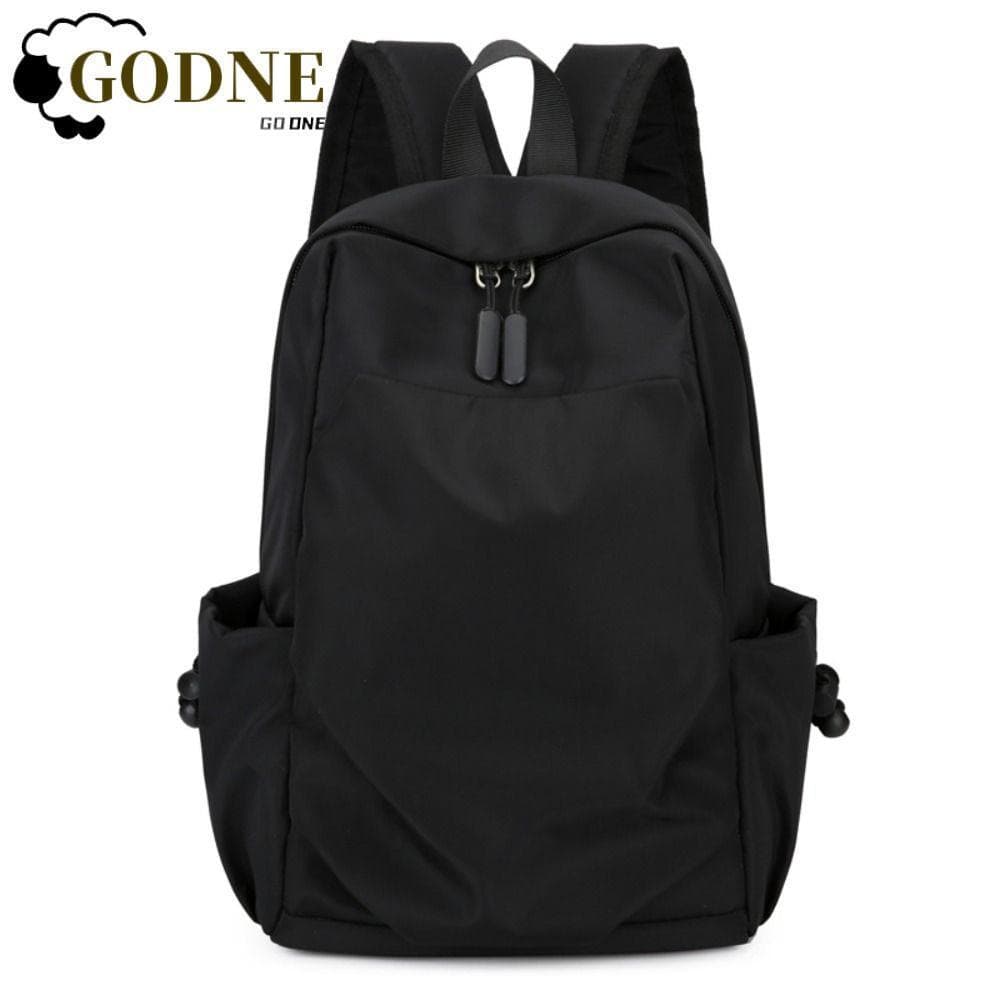 Mochila Escolar Pequena GODNESSFO, Mochila Mini Masculina de Cor Sólida, Mochila de Viagem Impermeável Masculina UTW6