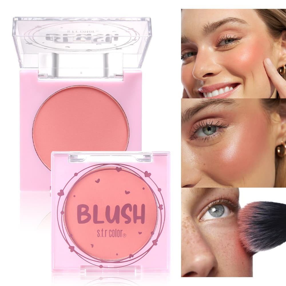 ❤❤ Paleta de Blush monocromático atmosfera expandida cor puro desejo fosco Rouge fonte Natural fácil de colorir ❤❤26.9.7