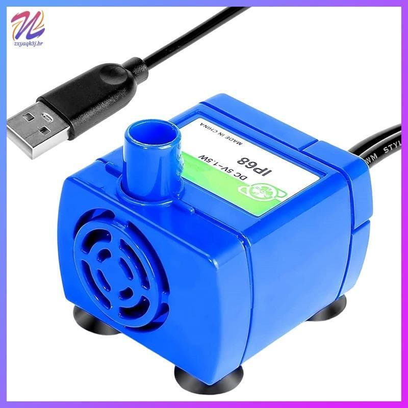 Bomba De Substituição Para Fonte De Água Gatos-Animais De Estimação Extremamente Silenciosa-DC160 Com Cabo USB De 6 Pés