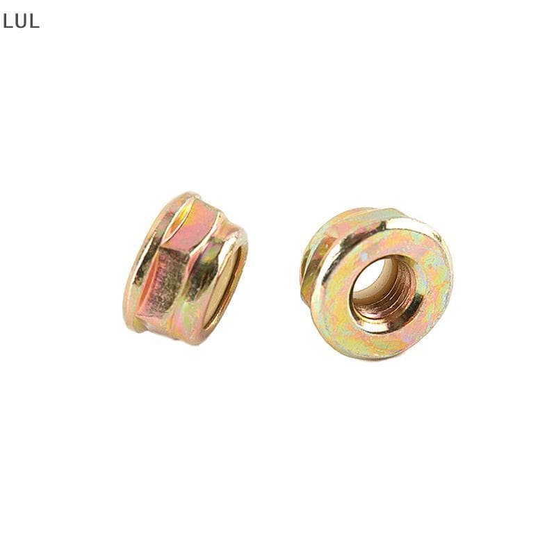 [LUL] Conjunto De 2 Peças Universal M10x1.25 Porca De Parafuso Reverso Para Aparador De Grama Novo BR
