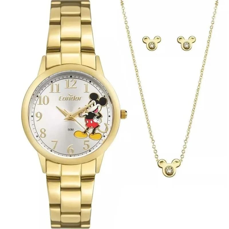 Relógio De Pulso Analógico Disney Mickey Mouse Condor