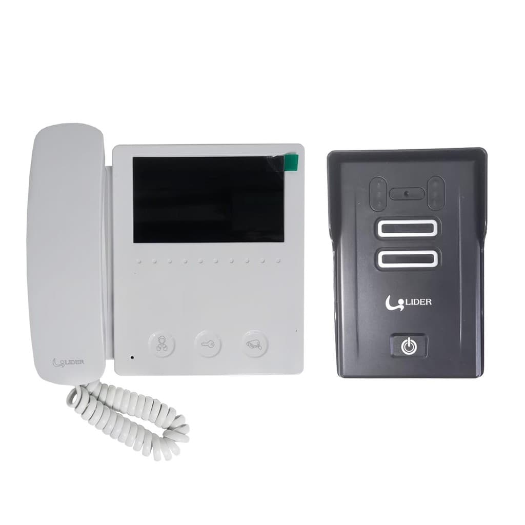 VIDEO PORTEIRO RESIDENCIAL LR4500 LIDER