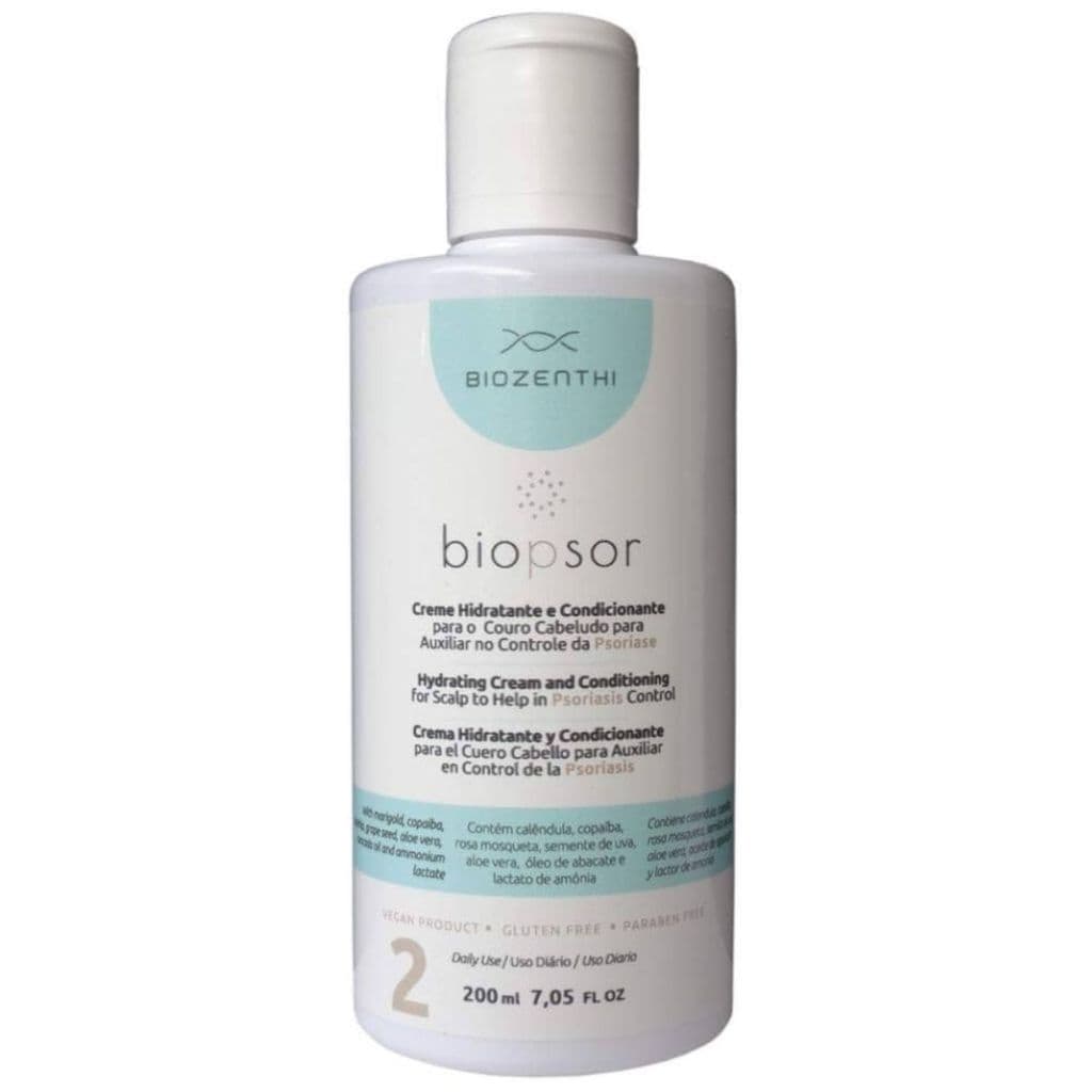 Biopsor Creme hidratante couro cabeludo para controle psoríase 200ML