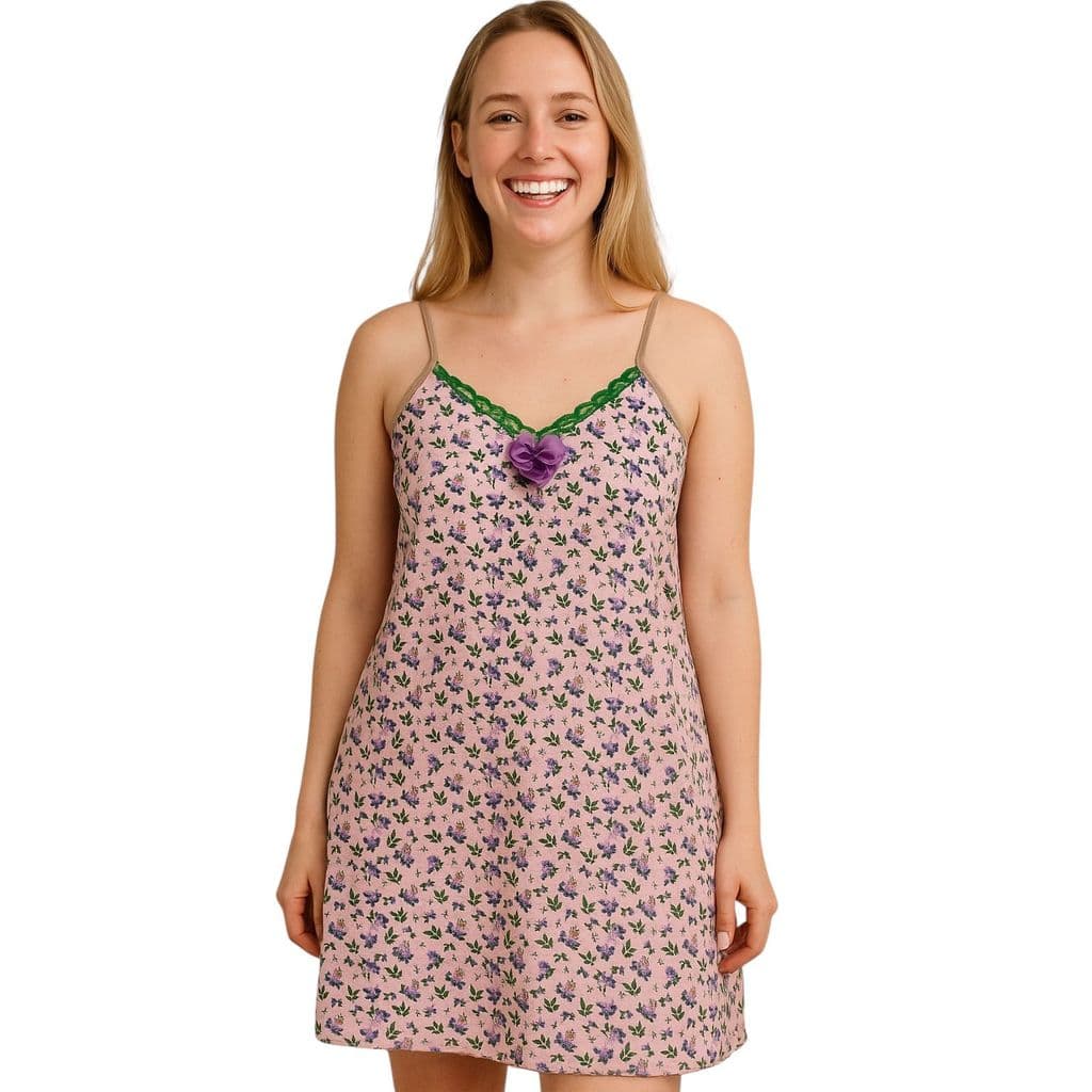 Camisola De Liganete Estampada De Alcinha Confortável Curtinha